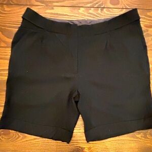 BCBGMAXAZRIA women 
Color black shorts 
Size 6